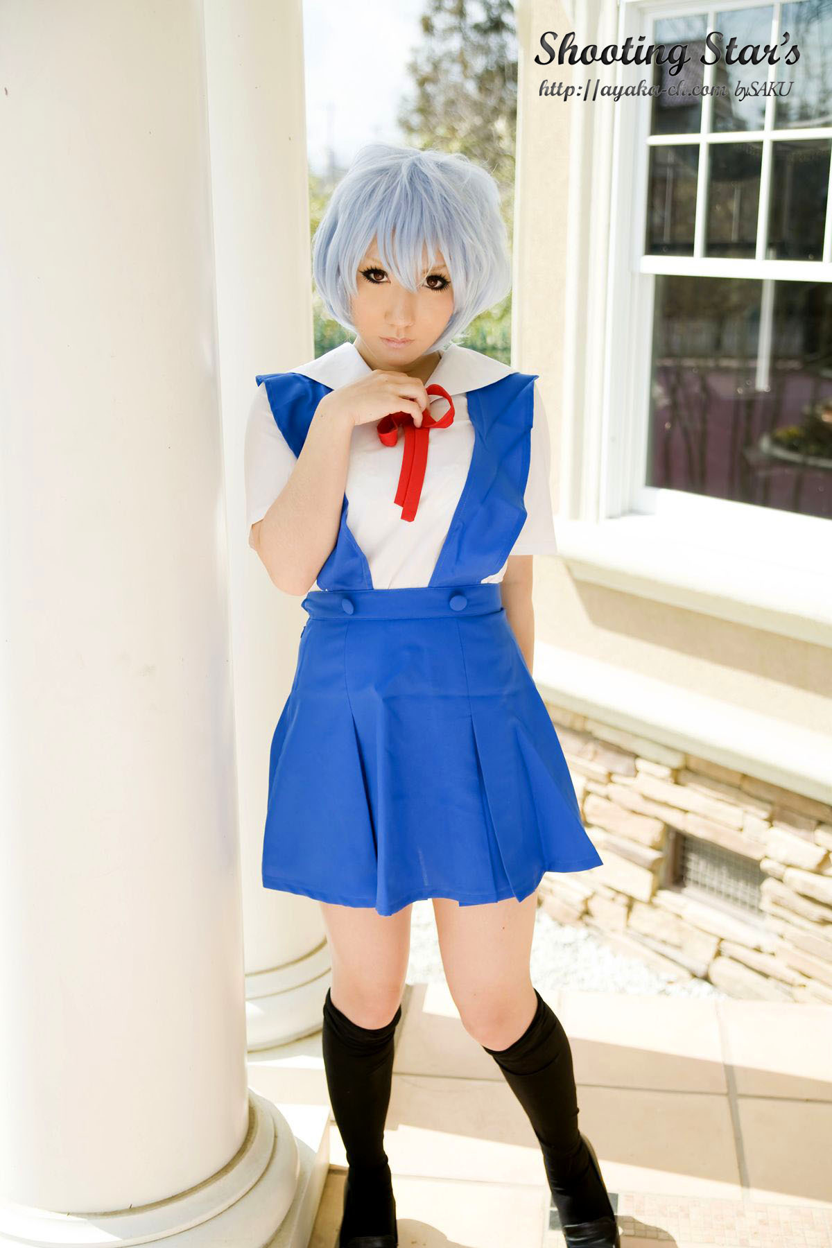 [Cosplay] 2013.03.26 Evangelion - Big Tits Rei Ayanami 1